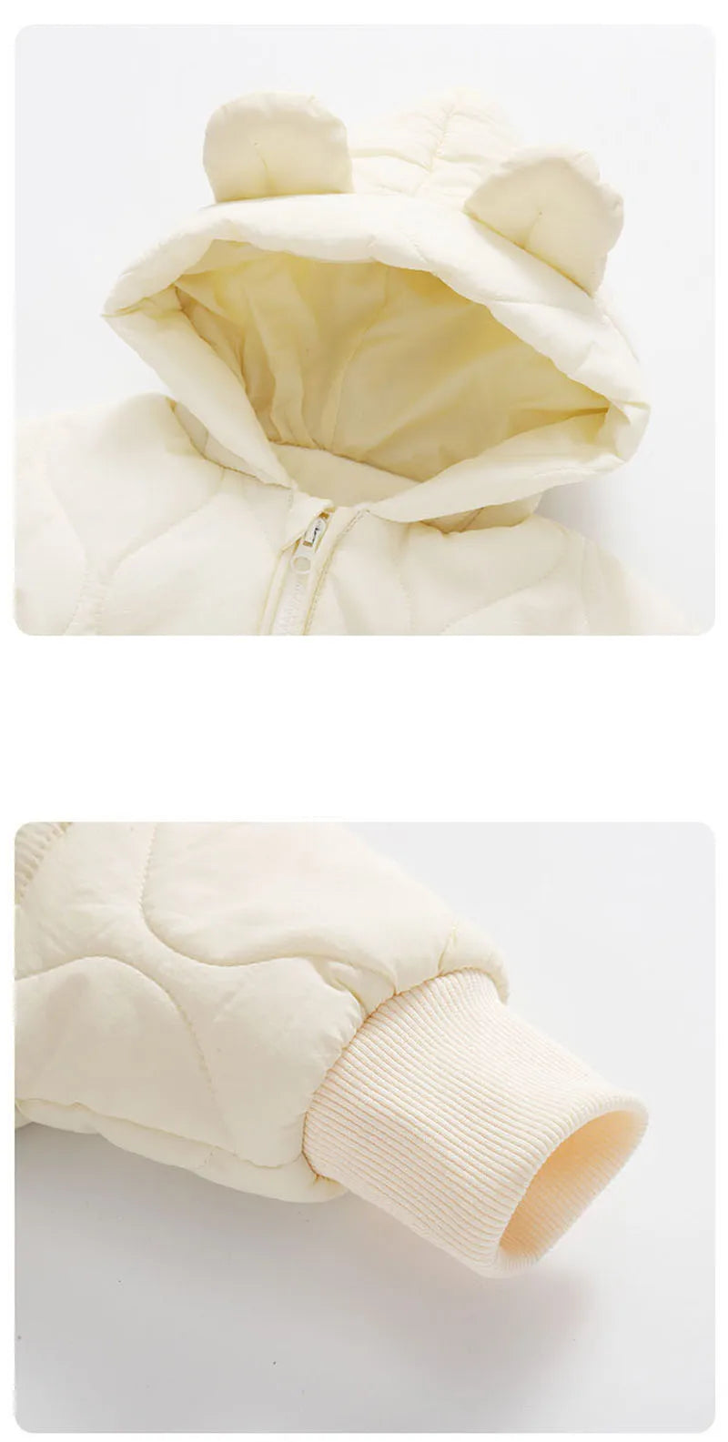  Barboteuses à doublure en fourrure pour bébé, vêtements d'extérieur pour tout-petits, combinaison pour bébé