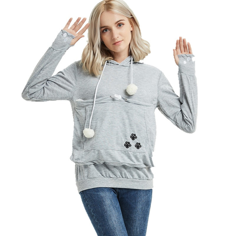 SWEAT-SHIRT A CAPUCHE