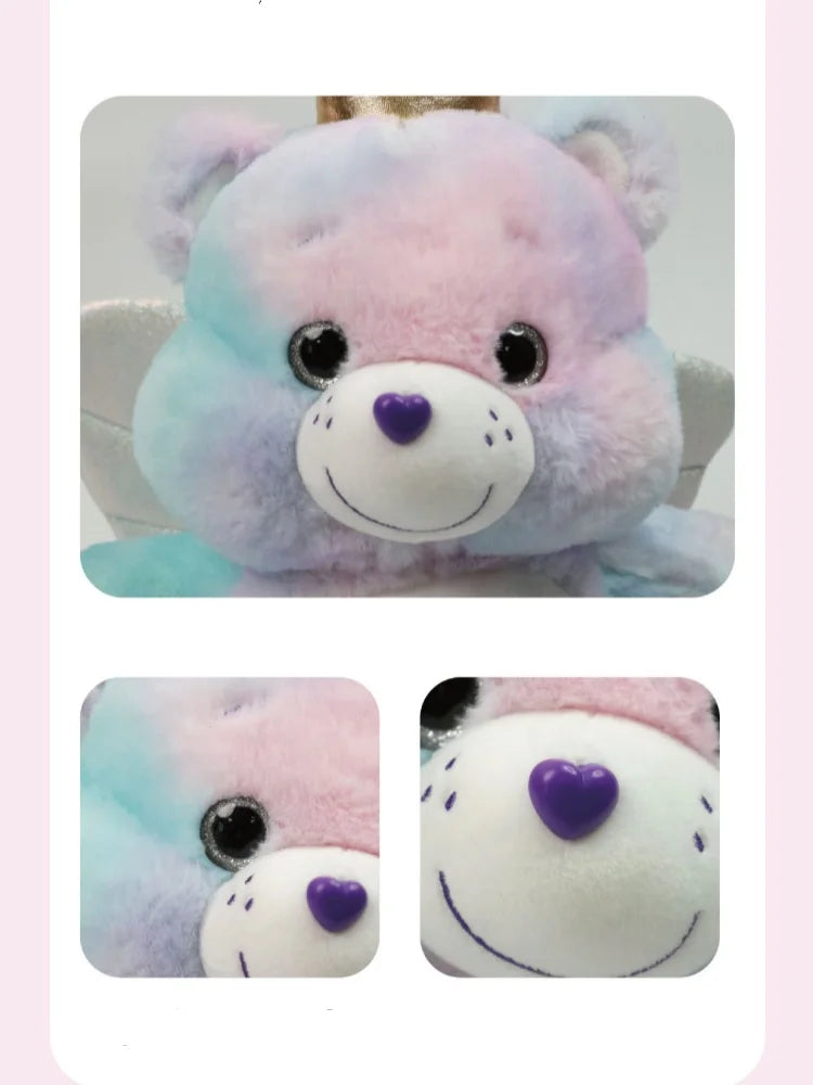 33cm Ours de Soin Avec Aile Peluche Jouets Dessin Animé Animaux Ange Ours En Peluche Poupées Douces Jouets Fille Garçons Cadeau