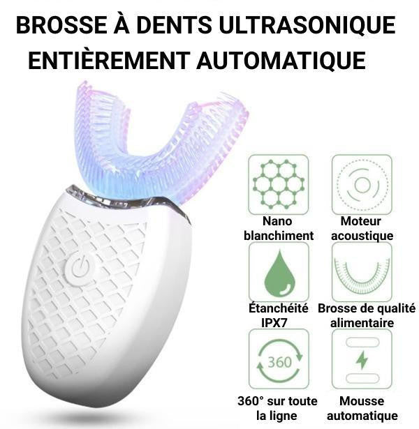 Brosse À Dents Électrique Ultrasons En Forme De U