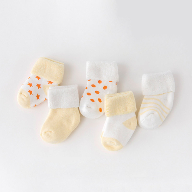 chaussette-bebe-beige