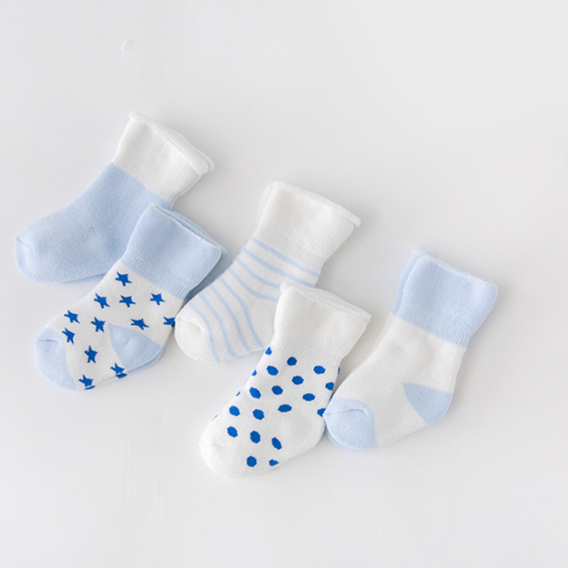 chaussette-bebe-blue