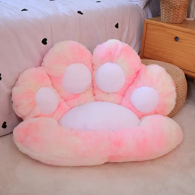 coussin-forme-depatte-chat-pas-cher-rose