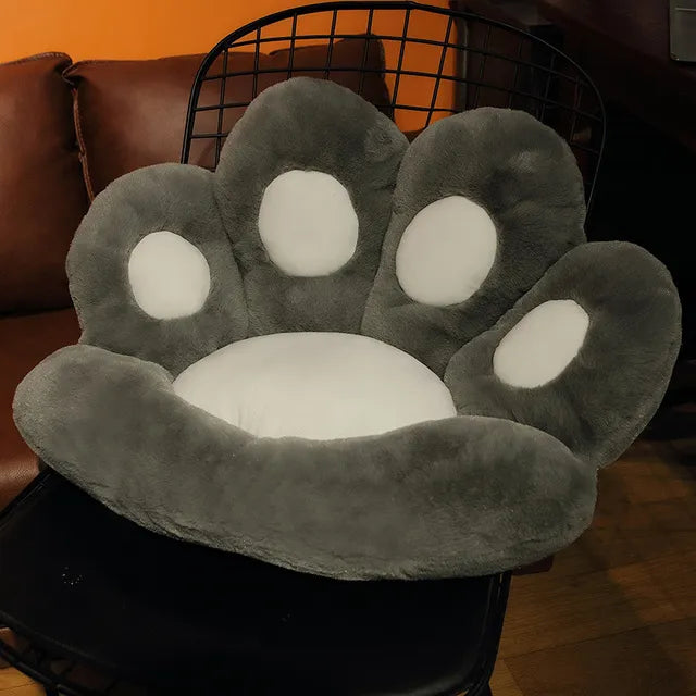 coussin-forme-depatte-chat-pas-cher-vert-fonce