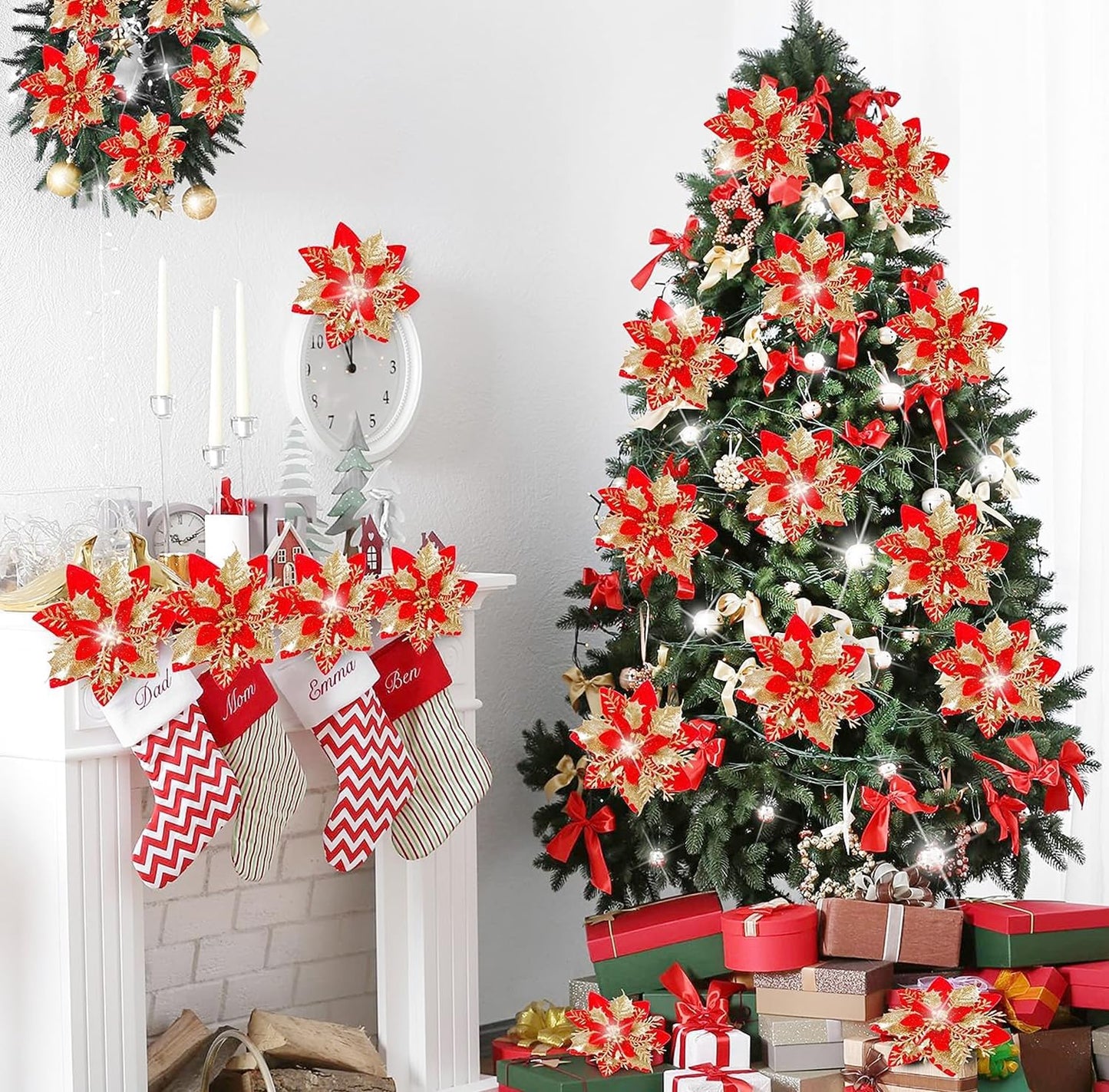 fleurs-de-noel-blazor-100-prix-de-gros-rouge