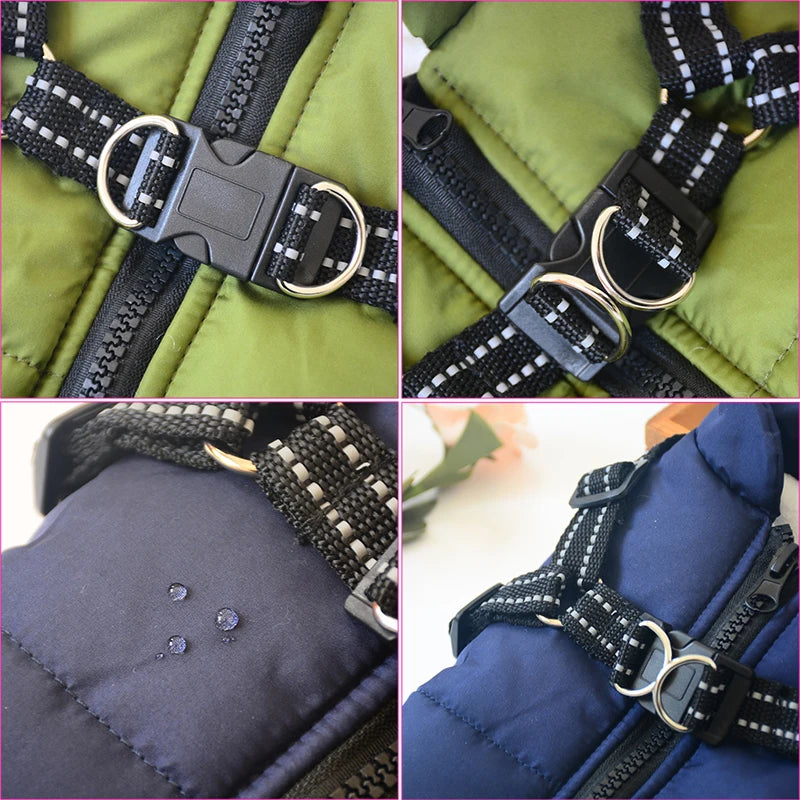 manteau-pour-chien-cadeaux-gratuit-ceinture-de-securite-fort