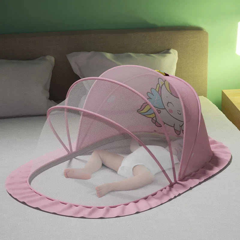 moustiquaire-respirante-pour-lit-de-bebe-rose