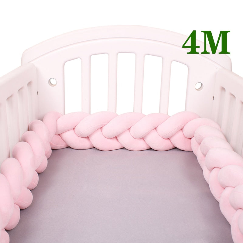 oreiller-de-noeud-tisse-pour-le-lit-pas-cher-coton-4m-claire-rose