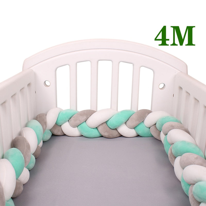 oreiller-de-noeud-tisse-pour-le-lit-pas-cher-coton-4m-vert