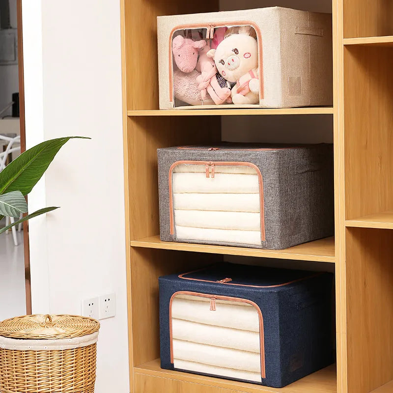 panier-de-rangement-gris
