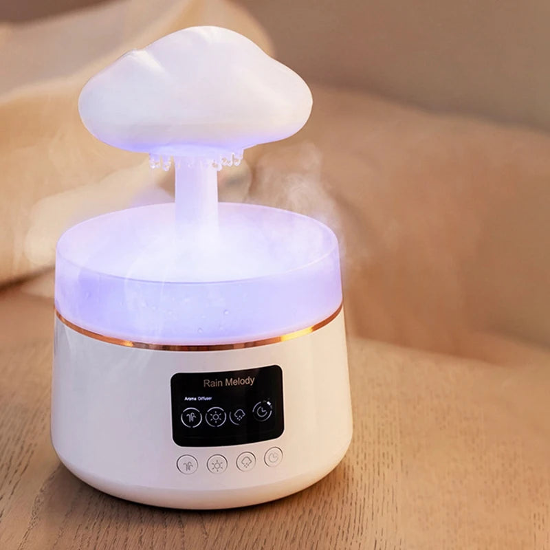 prizom-300-ml-champignon-pluie-nuage-numidificateur-dair-gouttes-dsons-veilleuses-colores-aromathe-rapie-diffuseur-dessentielle