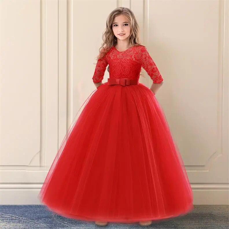 robe-pour-fille-renzai-rouge