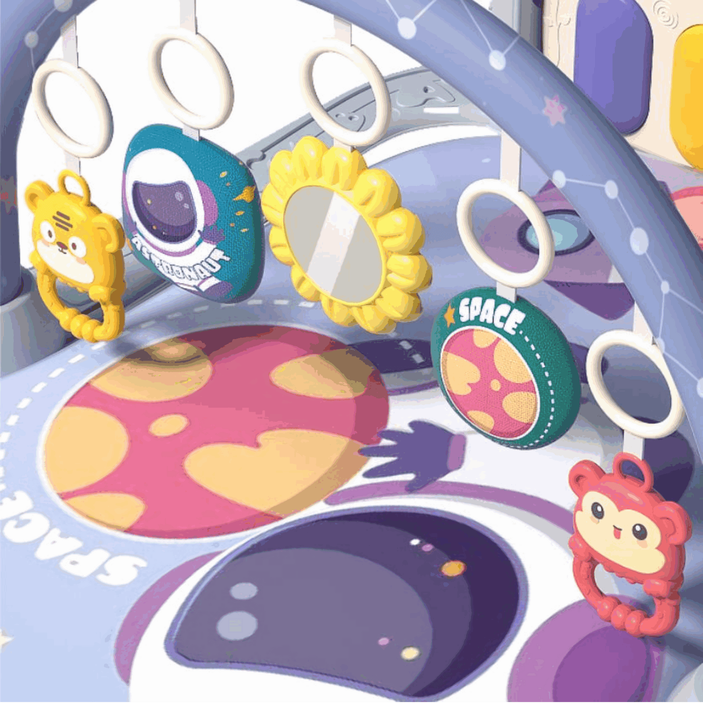 tapis-deveil-bebe-4-en-1-multicolore-gymnase-dactivites-tapis-de-jeu-4-en-1-avec-arceau-de-jeu-violet-pas-cher