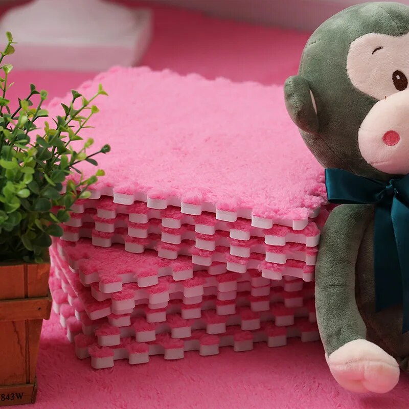 tapis-en-peluche-rose