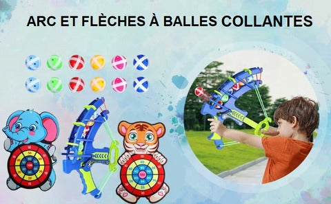 Jeu De Fléchettes Pour Enfants À Balles Collantes