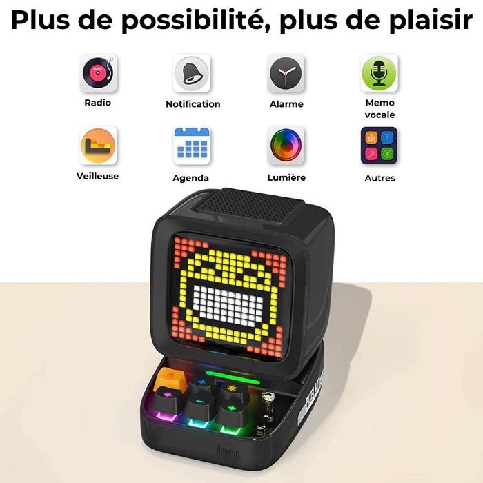 Enceinte Bluetooth Pixel Art