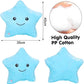 Shengruili Peluche Coussin, LED étoiles Oreiller Peluche Coussin, Coussins Peluche pour Enfants, Coussin Lumineux, Coussin Lumineuses, Peluche Douce Coussin, Coussin en Super Doux, Coussin Décoratif 40*35