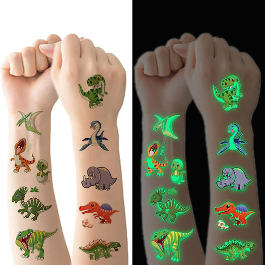 Tatouage Enfant, 10 Feuilles Lumineux