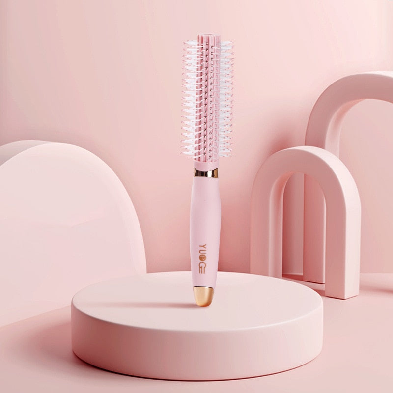 Brosse-a-cheveux-antistatiques-la-moda-pas-cher-rose-oval