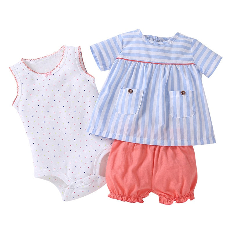 Vétements Pour Bébé 3 PIECES EN COTON