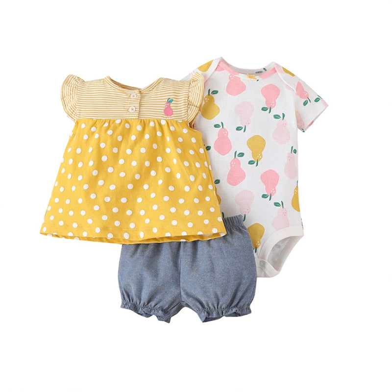 Vétements Pour Bébé 3 PIECES EN COTON