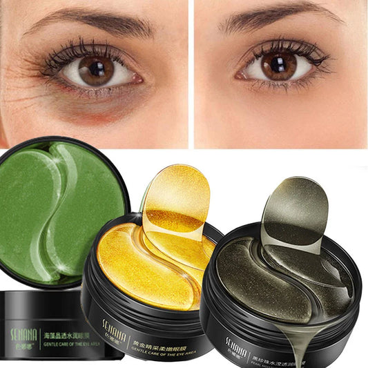 Masque de gel de collagène de cristal Soins de la peau des yeux