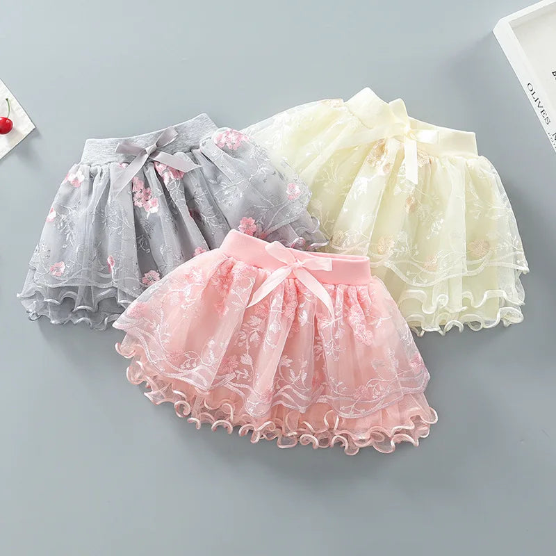 Jupes Tutu en Maille pour Fille Princesse