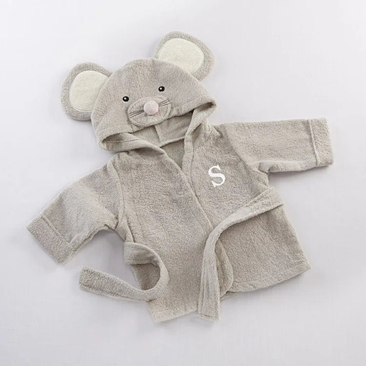 Bébé Peignoir À Capuche Serviette De Plage Pour Enfants Coton 6 m - 5 ans