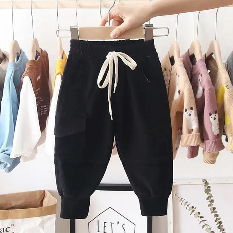 Pantalon cargo en coton pour garçon de 2 à 6 ans