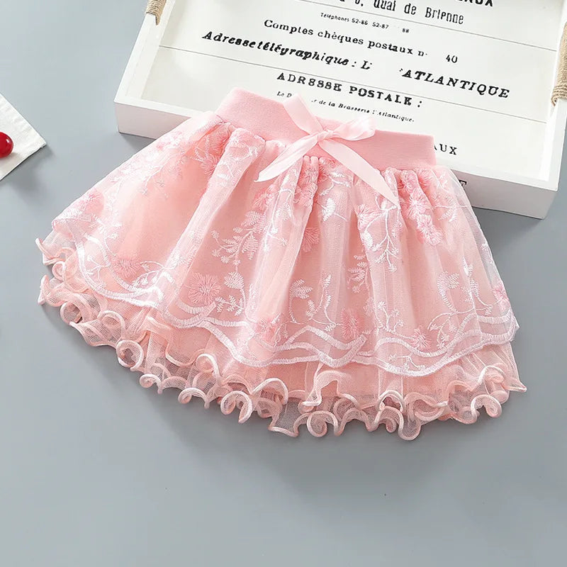 Jupes Tutu en Maille pour Fille Princesse