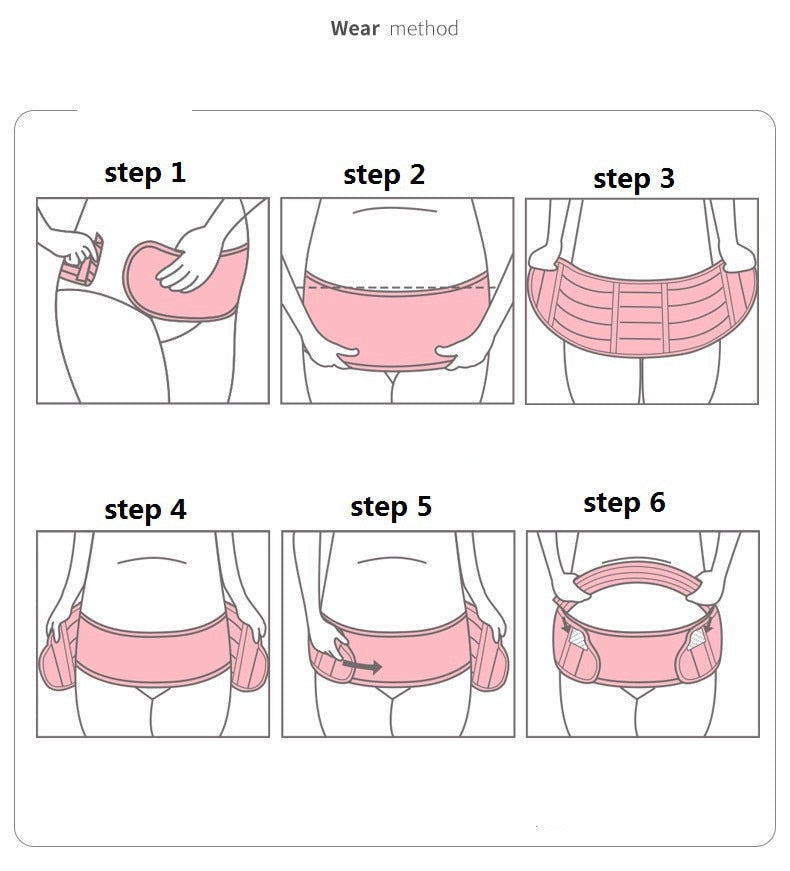 Femme Enceinte Ceinture - Ceinture de Maternité Soutien Lombaire et Abdominal pour Femme Enceinte - Bandeau de Grossesse Elastique et Comfortable - Gaine Abdominale Respirable