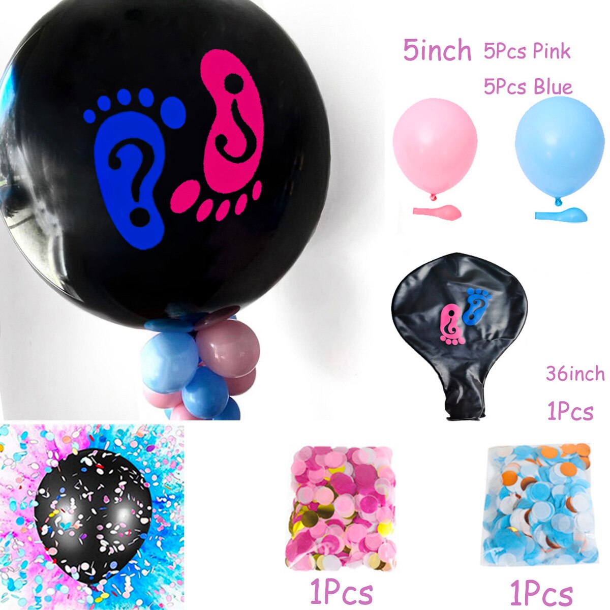 Décor Ballon  De Fête Pour Garçon Ou Fille