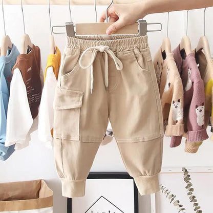 Pantalon cargo en coton pour garçon de 2 à 6 ans