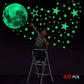 435Pcs Glow Stars Decals Glow Stars Stickers muraux Étoiles de plafond brillent dans le noir pour la décoration murale, décoration de chambre de bébé et de salon (vert)