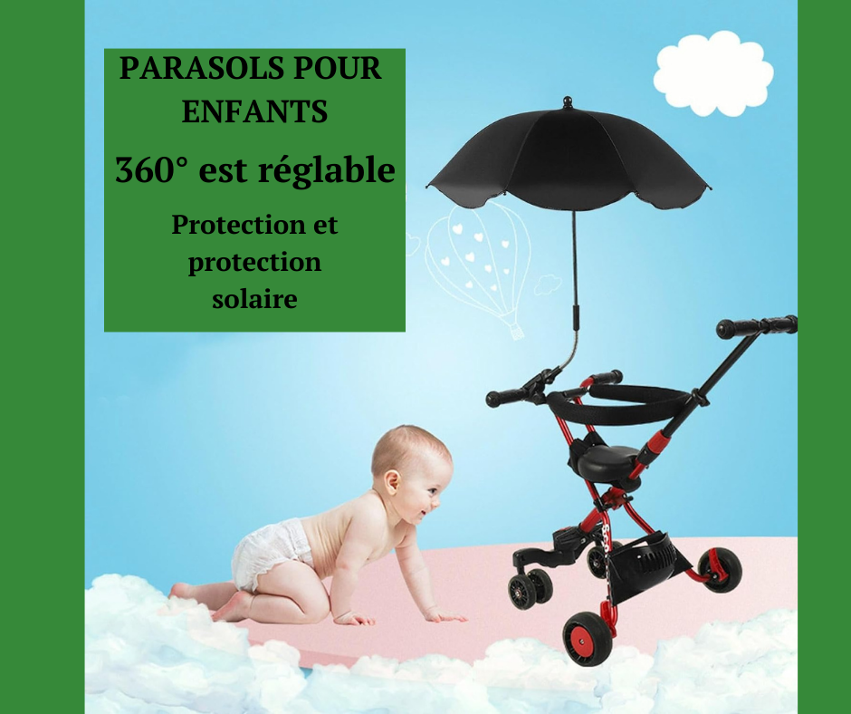 PARAPLUIE UNIVERSEL POUR LANDAU DE VOITURE POUR BEBE