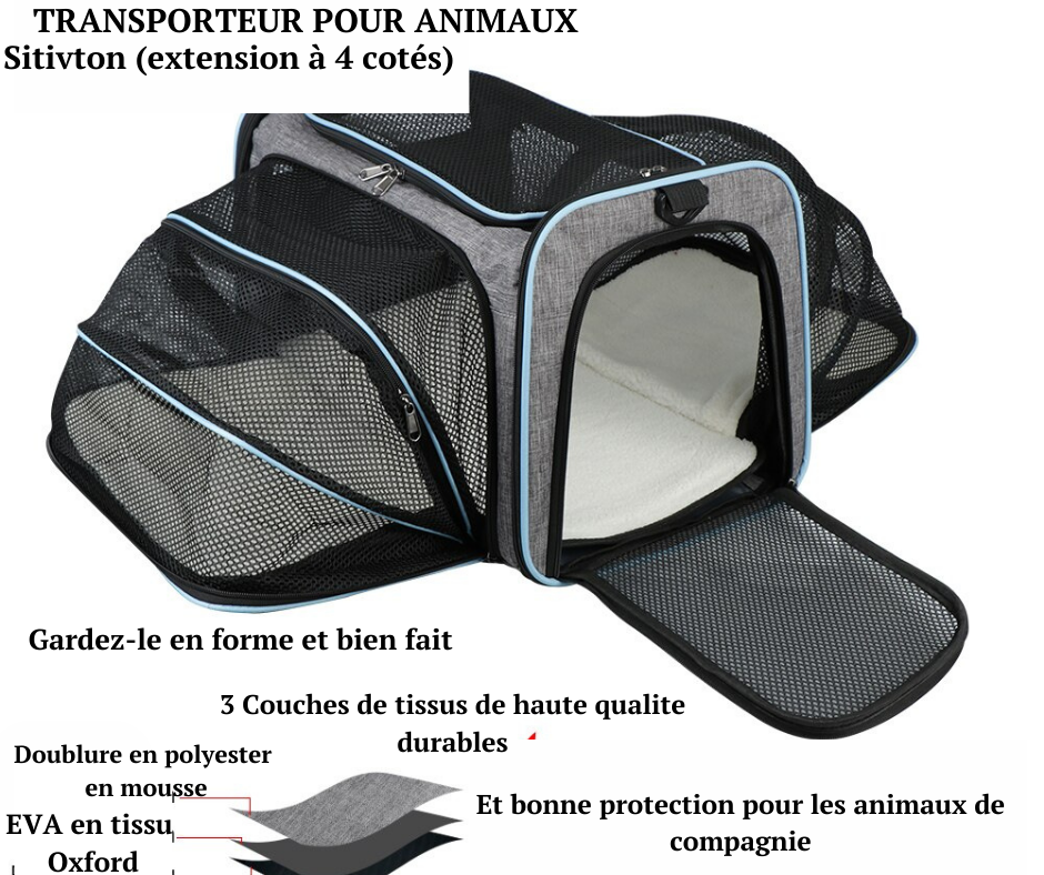 SAC A DOS ANIMAUX