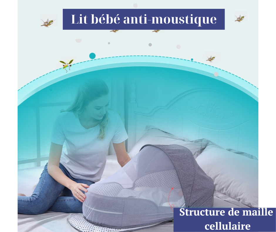 Lit De Bébé Portable Avec Mostiquaire