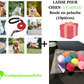 LAISSE POUR CHIEN + 1 CADEAU BOULES EN PELUCHE ( 10 pièces )