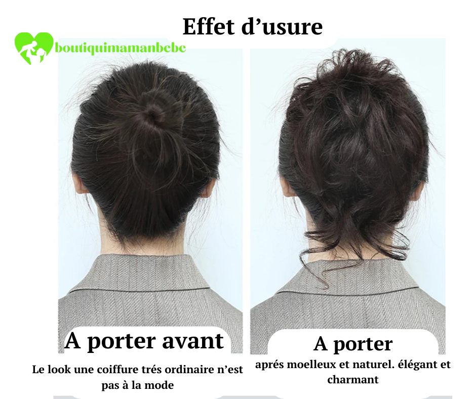 Chouchou Chignon Facile à Porter