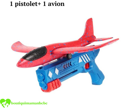 Avion En Mousse Avec Lanceur Catapulte