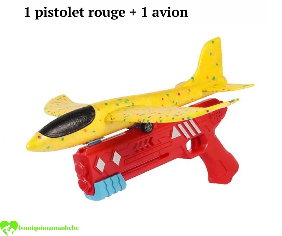 Avion En Mousse Avec Lanceur Catapulte