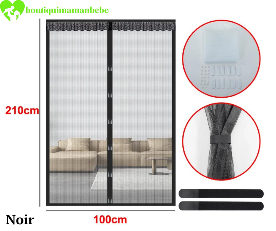 Rideau Magnétique Anti-Moustique