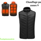 Gilet Chauffant Electrique