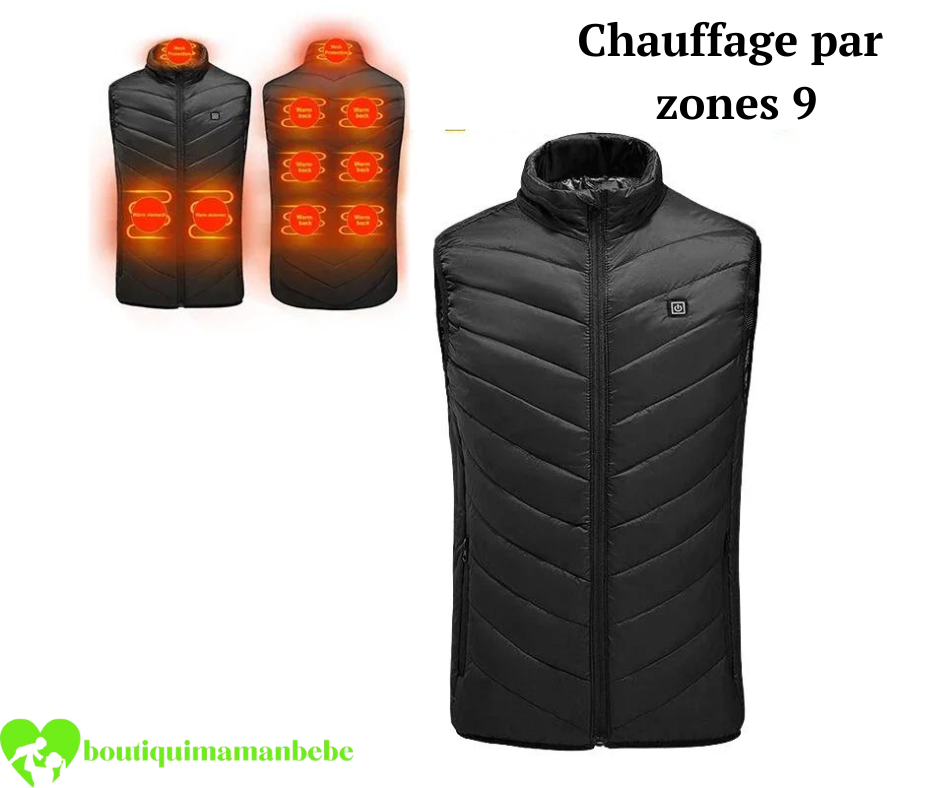 Gilet Chauffant Electrique