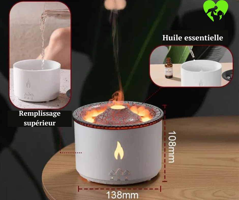 Diffuseur Et Humidificateur Volcan