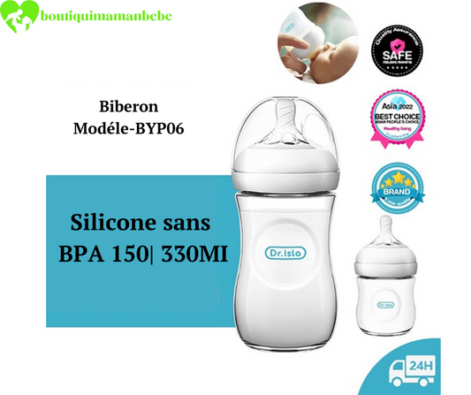 Biberon  Pour Nouveau-Né | Dr.isla  150ml, 330ml, Sans BPA.