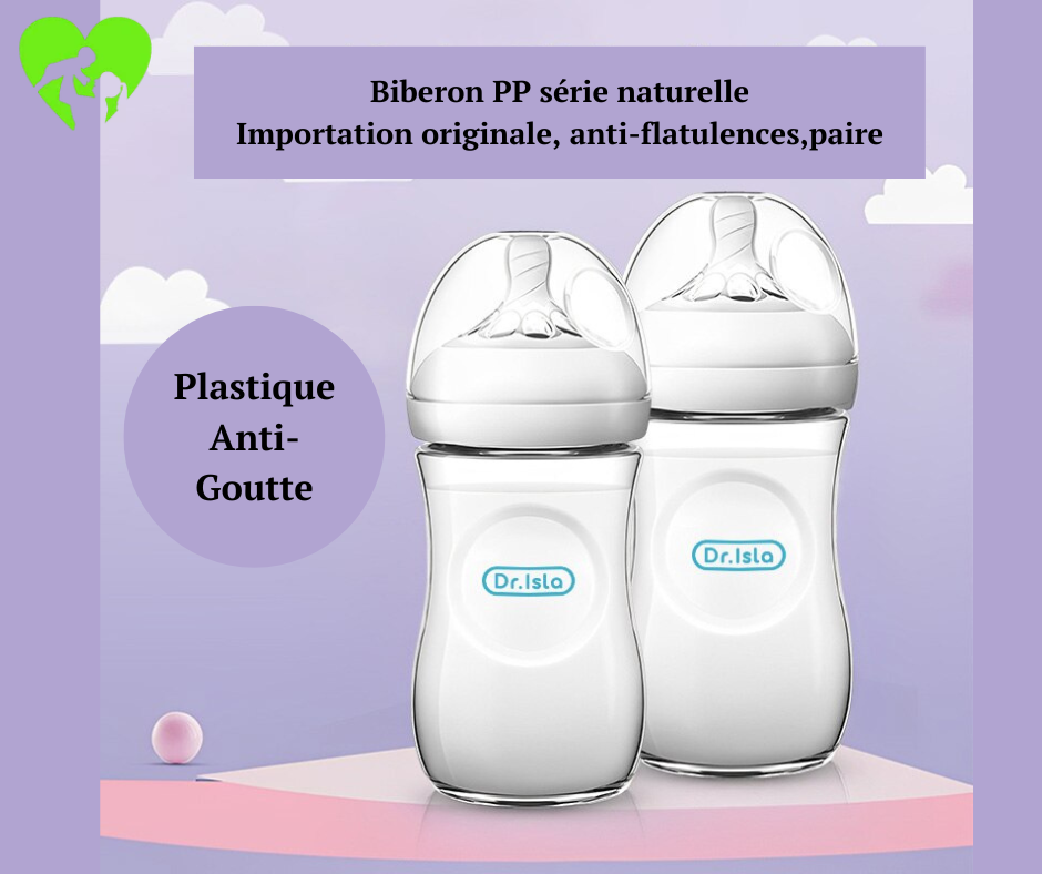 Biberon  Pour Nouveau-Né | Dr.isla  150ml, 330ml, Sans BPA.