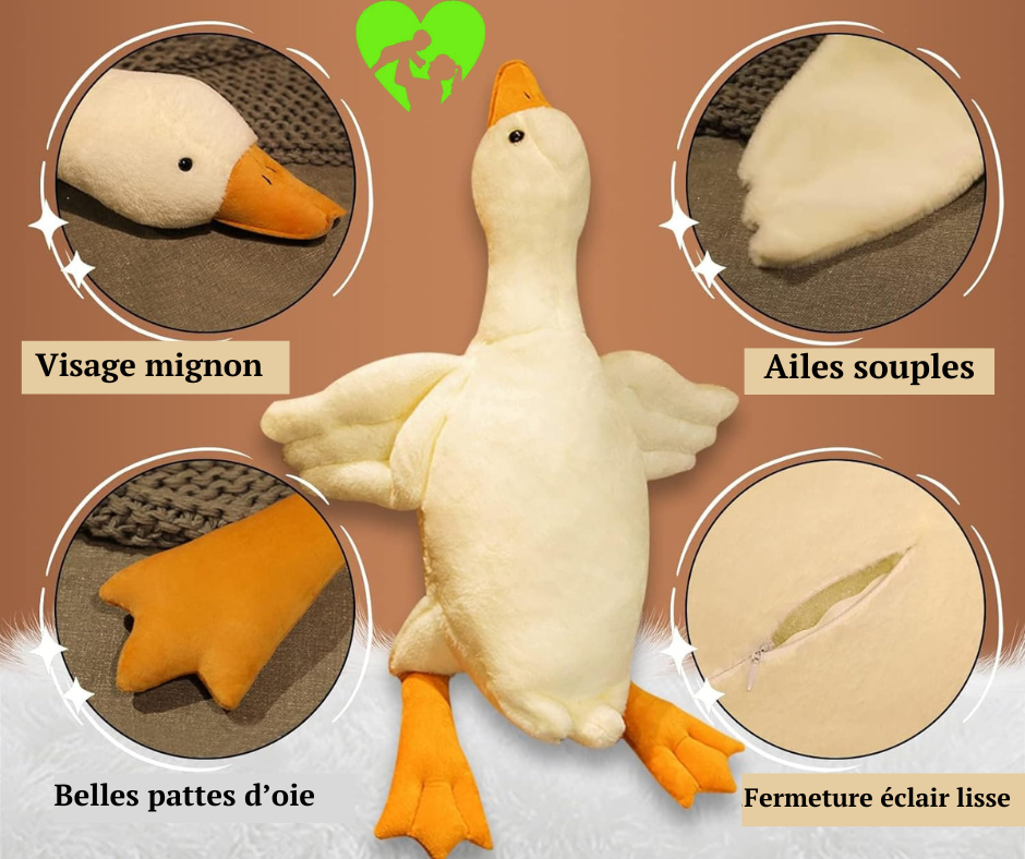 Oreiller de Couchage en Forme de Canard