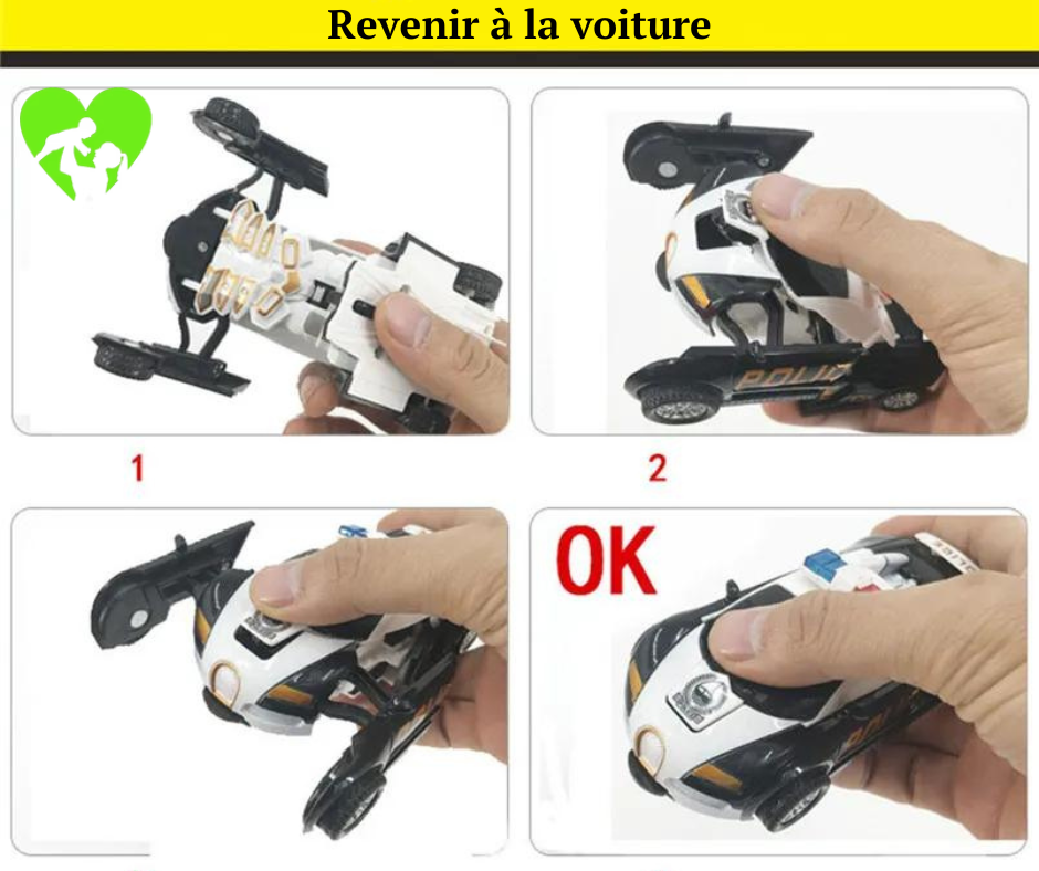 Jouet de Modèle de Voiture Robot