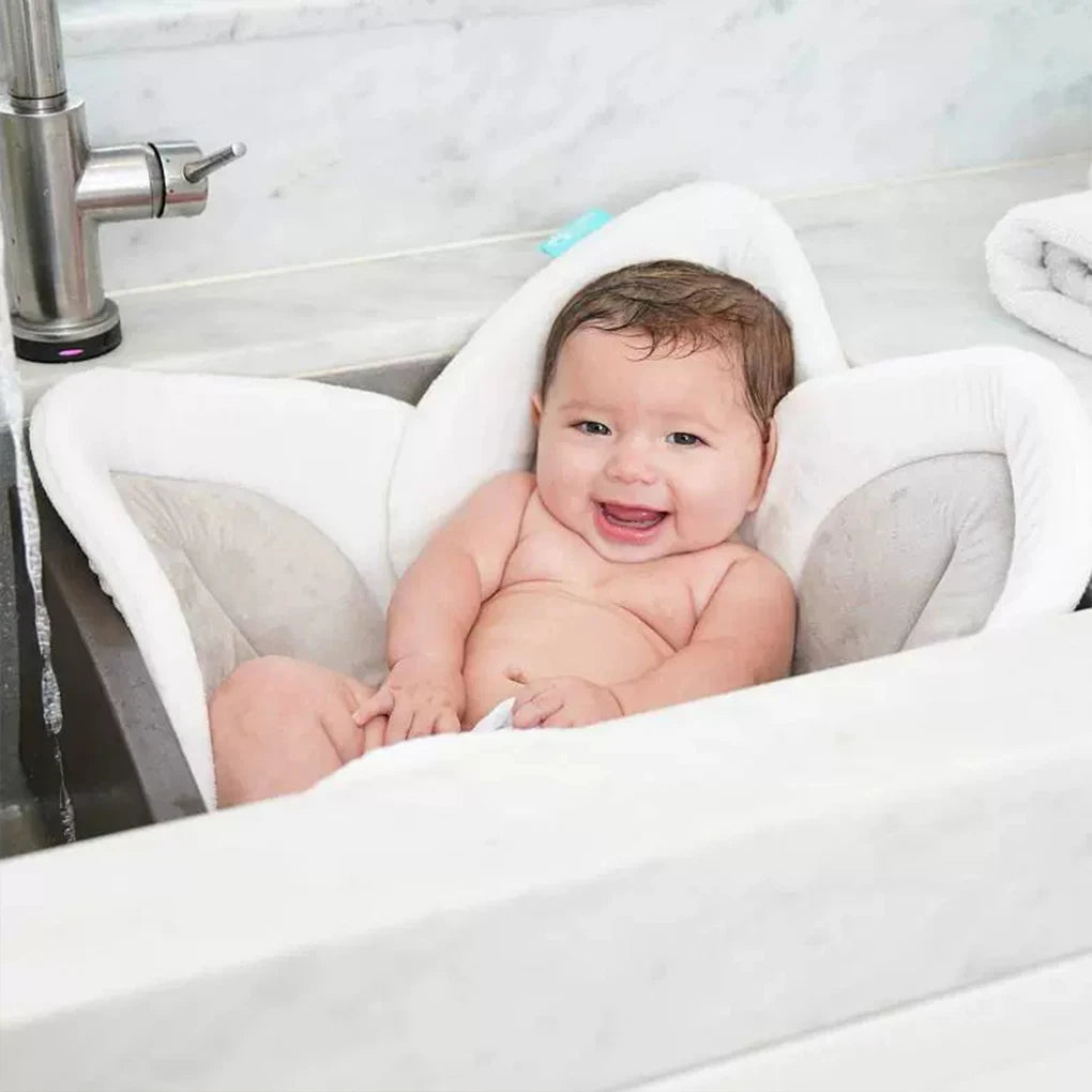 Siège de bain en fleurs pour bébé, confortable